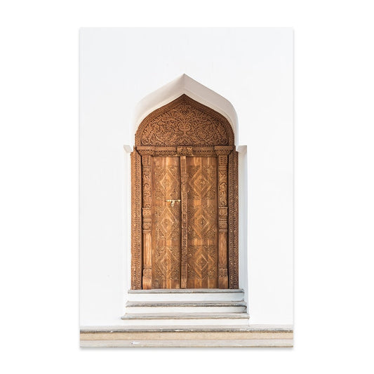 Poster Islamische Kalligraphie Boho Abstrakt I Wandbilder Wohnzimmer & Schlafzimmer I Deko Print Bilder I ohne Rahmen