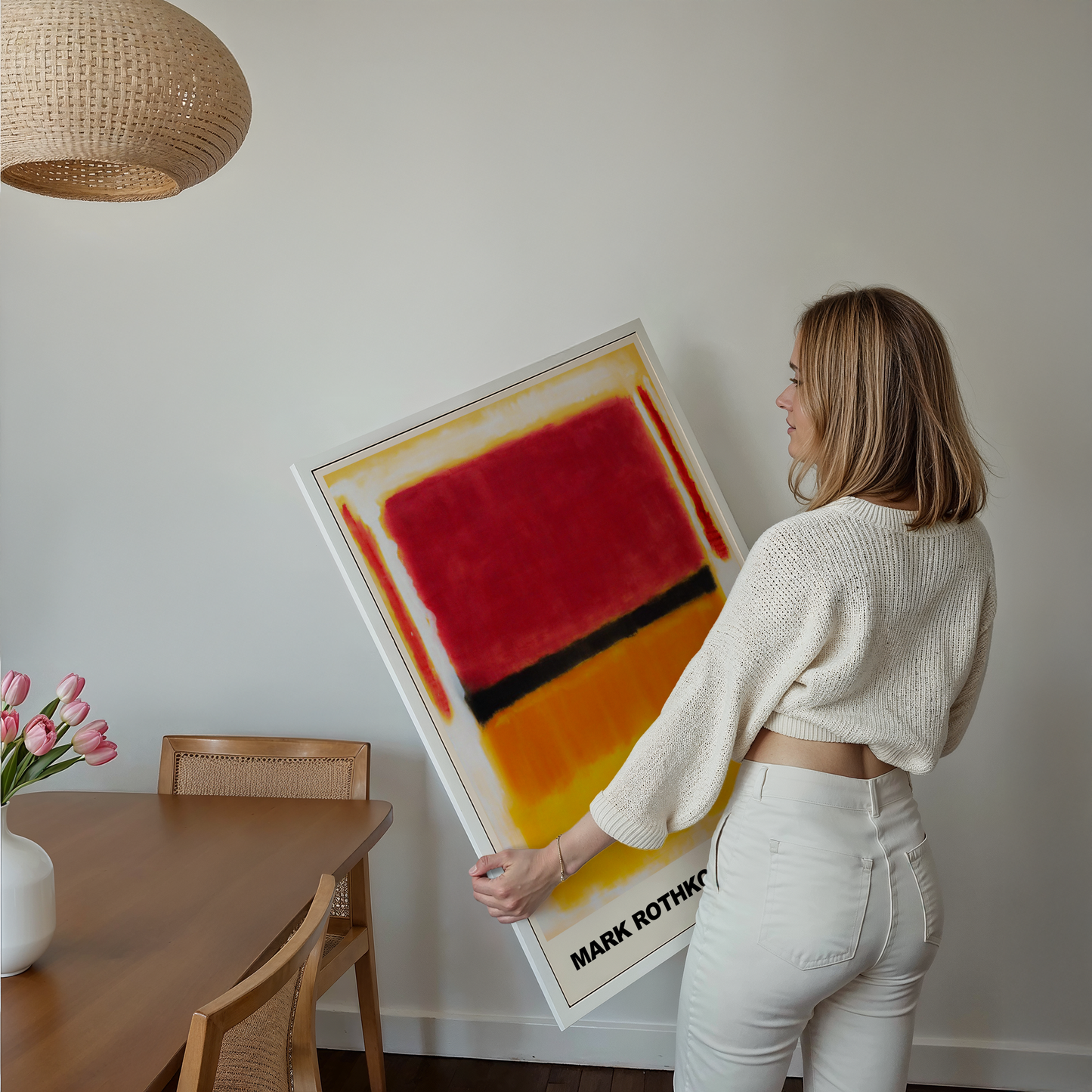 Poster Mark Rothko · Violet, Black, Orange, Yellow on White and Red · Abstrakter Expressionismus, Farbfeldmalerei · Print ohne Rahmen