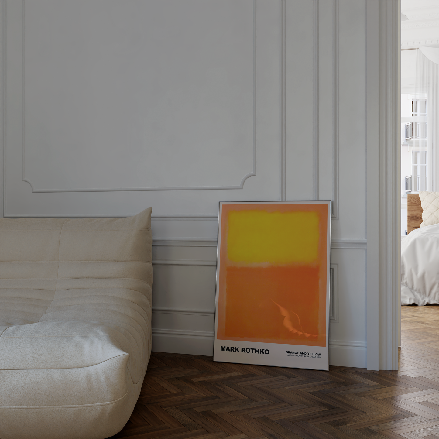 Poster Mark Rothko · Orange and Yellow · Abstrakter Expressionismus, Farbfeld · Print ohne Rahmen