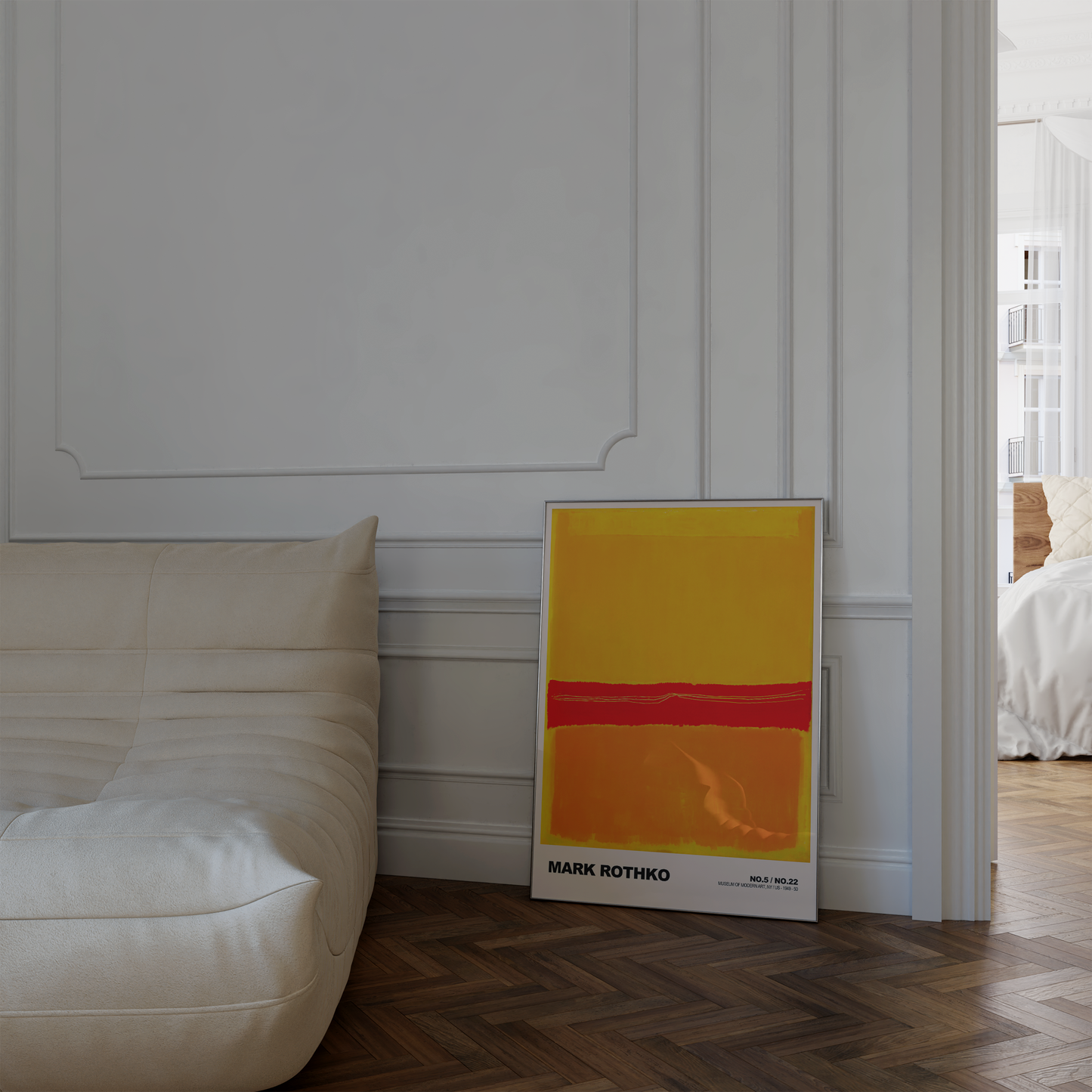 Poster Mark Rothko · No.5 / No.22 · Abstrakter Expressionismus, Farbfeld · Print ohne Rahmen