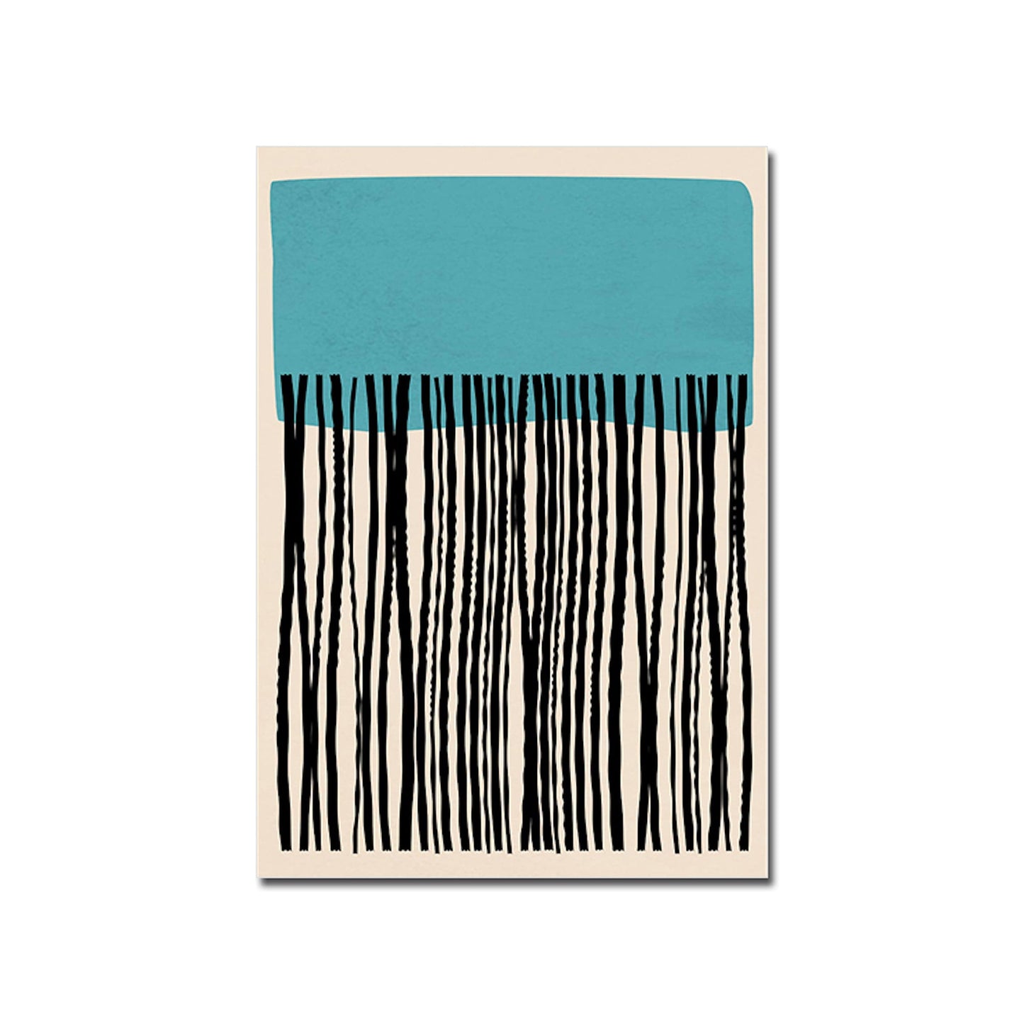 Poster Linien Abstrakt Formen | Bilder Wohnzimmer | Wandbilder Schlafzimmer | Deko Print ohne Rahmen | Bilder Set Kunstdruck