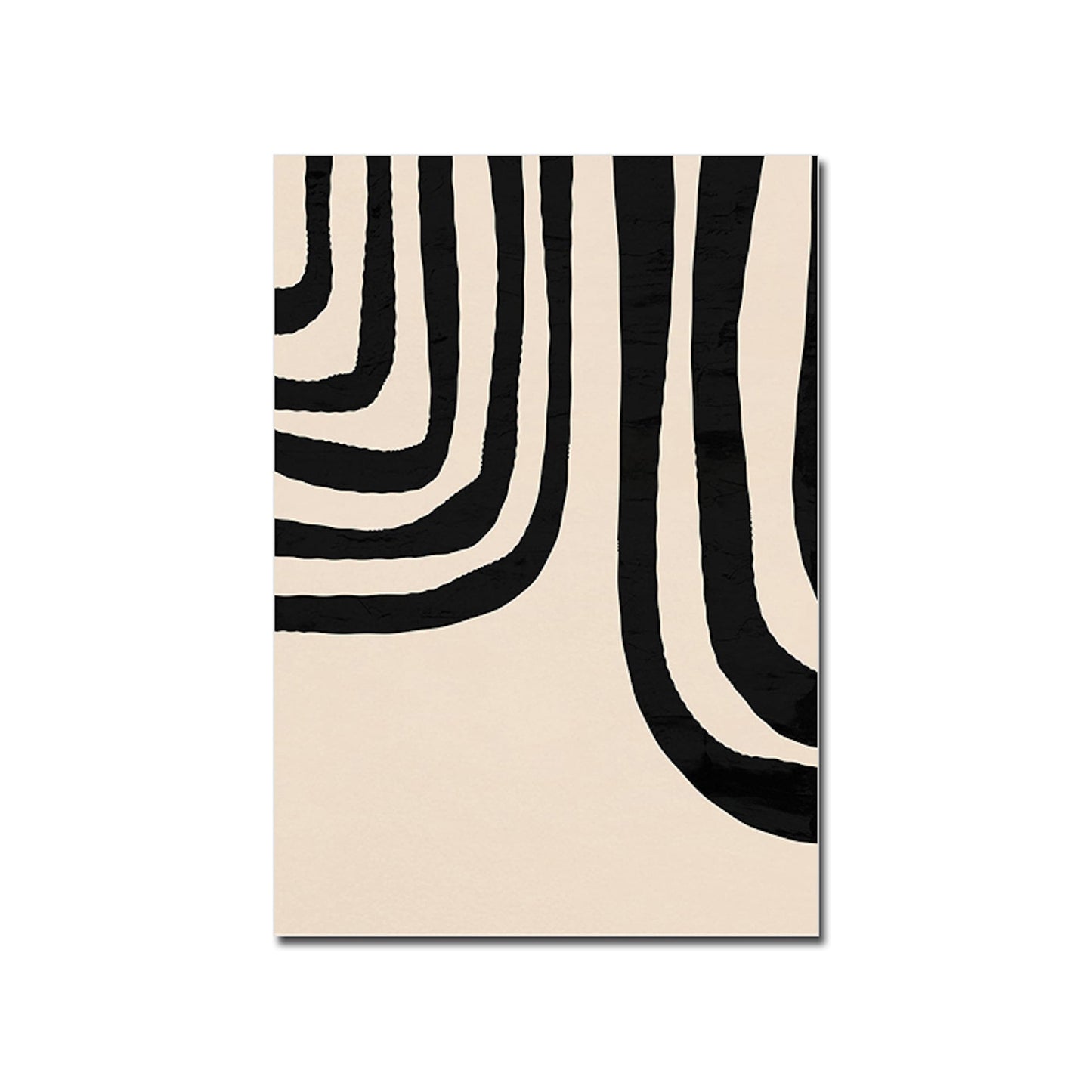 Poster Linien Abstrakt Formen | Bilder Wohnzimmer | Wandbilder Schlafzimmer | Deko Print ohne Rahmen | Bilder Set Kunstdruck