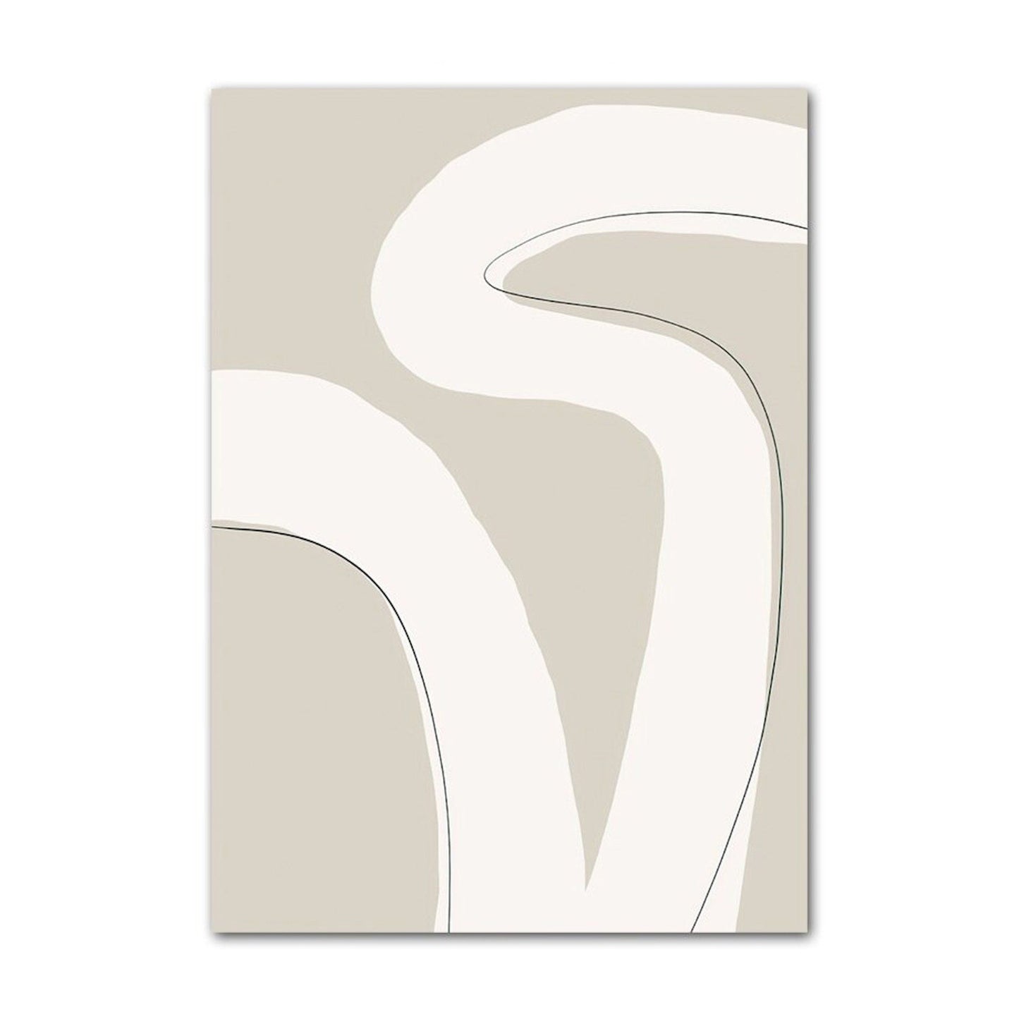 Poster Abstrakt Gallerie Wand als Deko Print ohne Rahmen