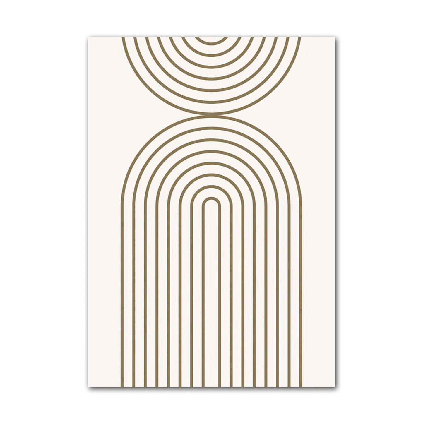 Poster Abstrakt Gallerie Wand als Deko Print ohne Rahmen