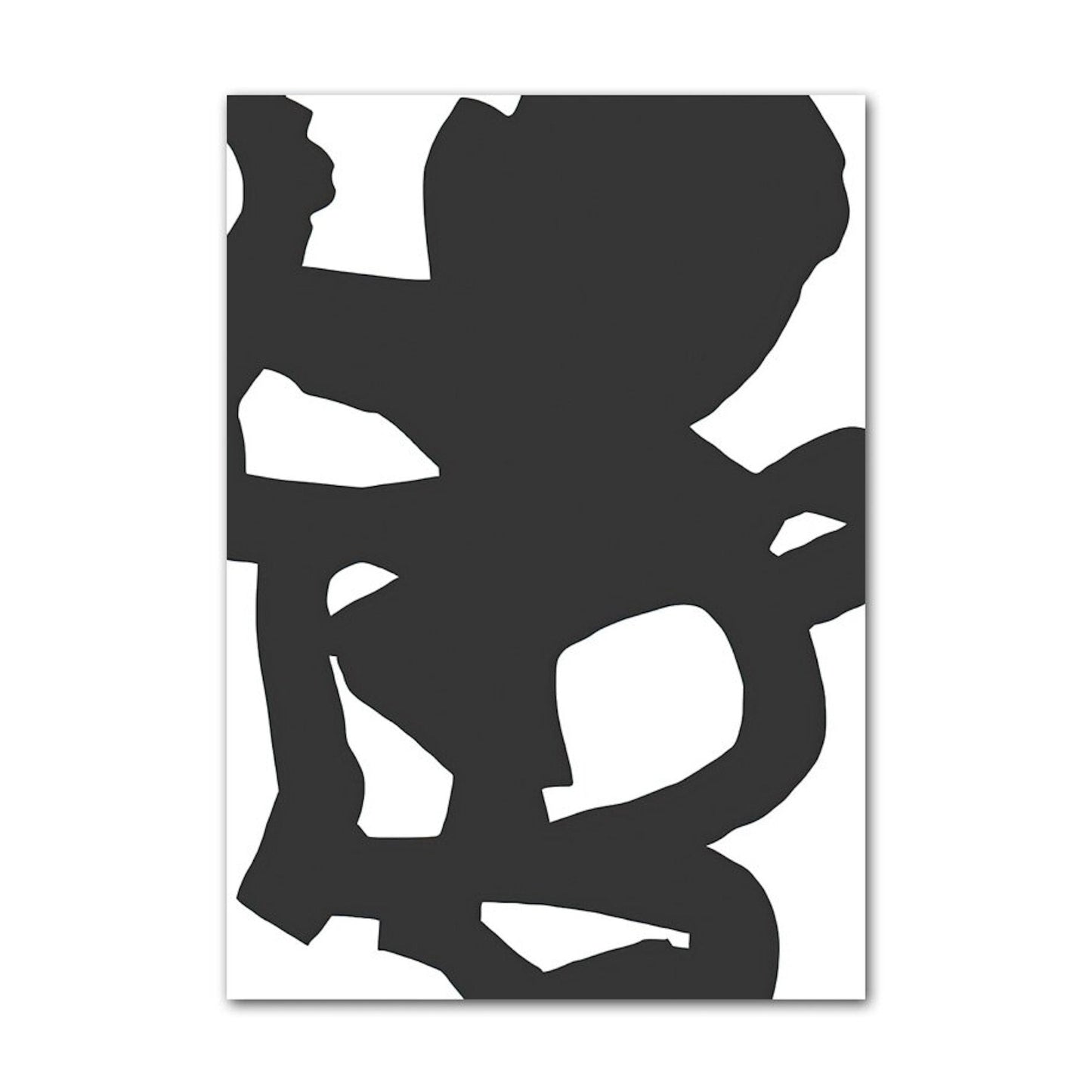 Poster Abstrakt Gallerie Wand als Deko Print ohne Rahmen