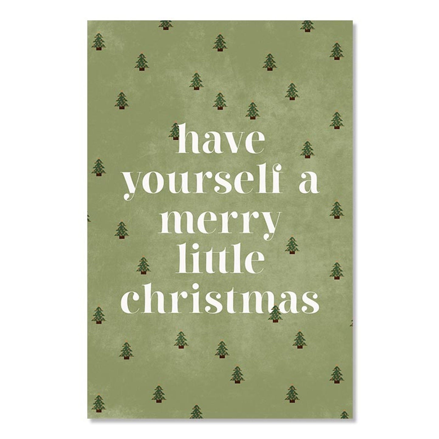 Poster Weihnachtesbaum mit Geschenken als Deko Print ohne Rahmen