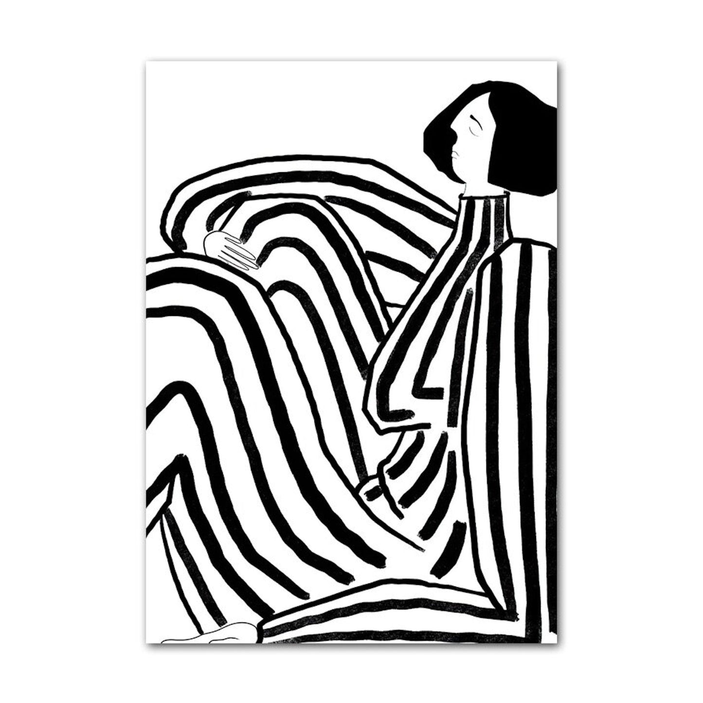 Poster Abstrakt Gallerie Wand als Deko Print ohne Rahmen