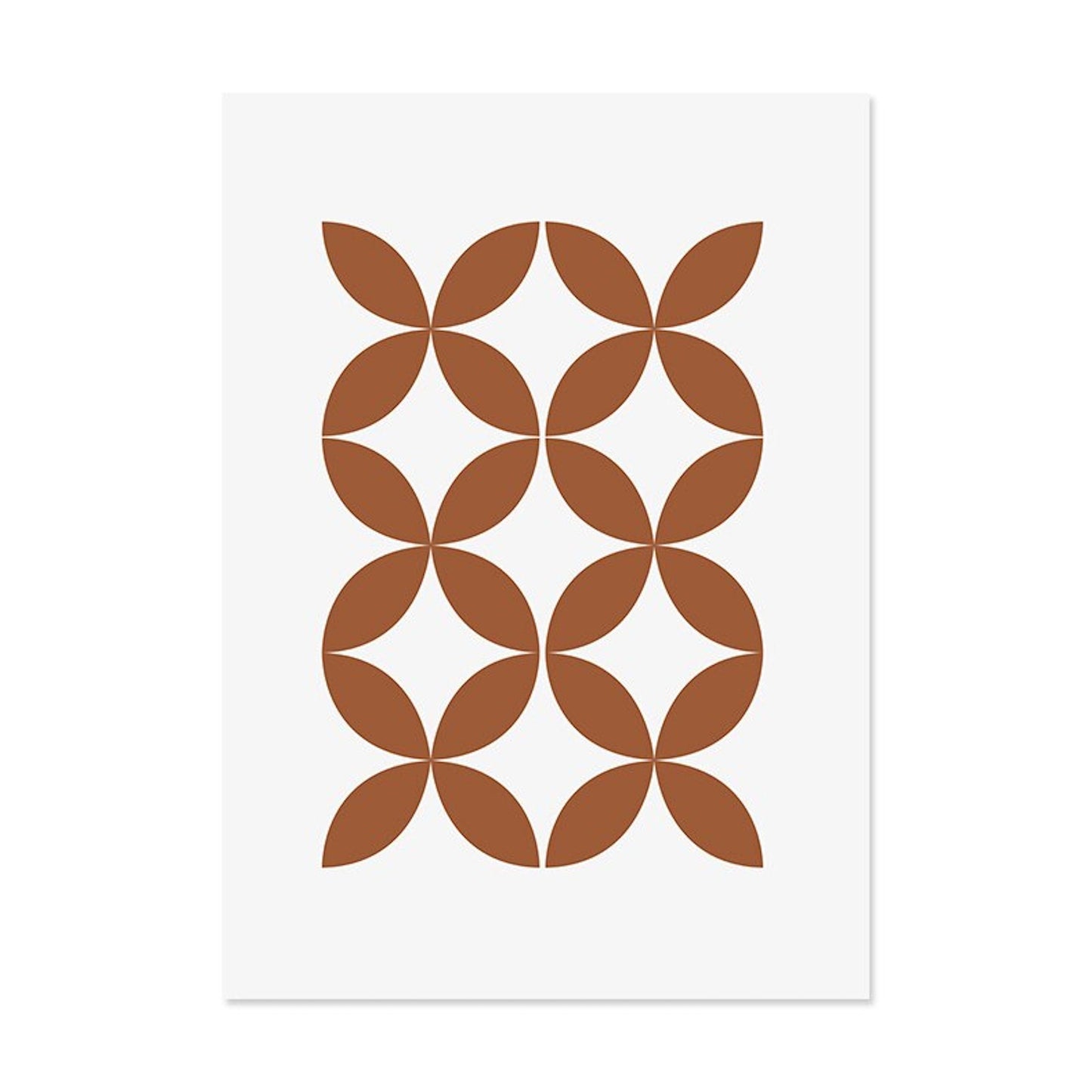 Poster Linien Abstrakte Formen und Körper als Deko Print ohne Rahmen