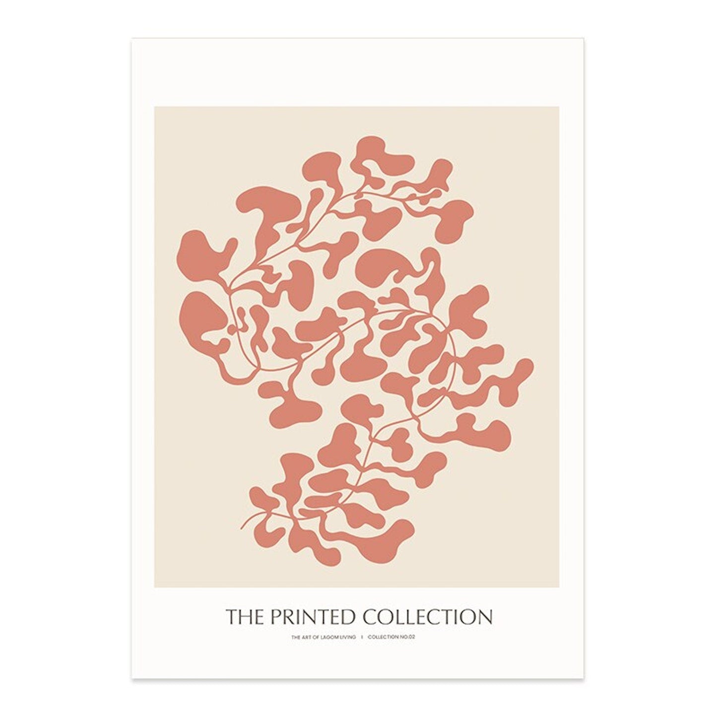 Poster Boho Abstrakte Linien und Frauen Kurven Körper Formen als Print ohne Rahmen