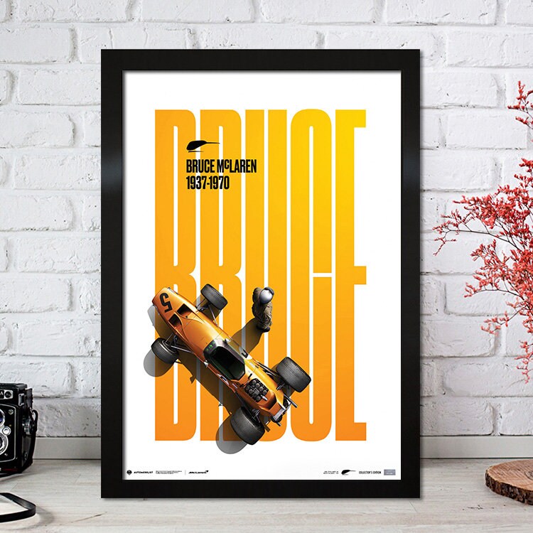 Poster Formel 1 Rennfahrer Legenden Rennwagen I Deko Print ohne Rahmen