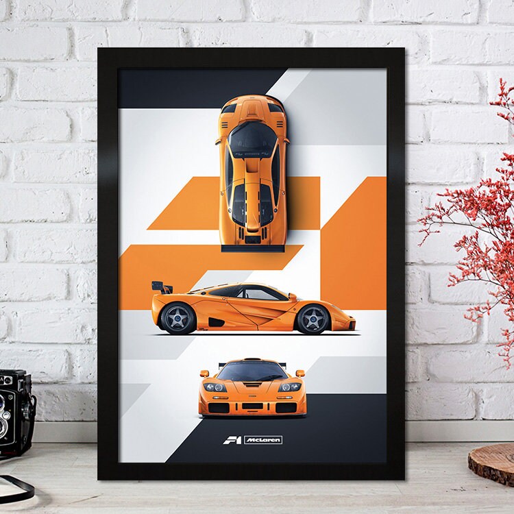 Poster Formel 1 Rennfahrer Legenden Rennwagen I Deko Print ohne Rahmen