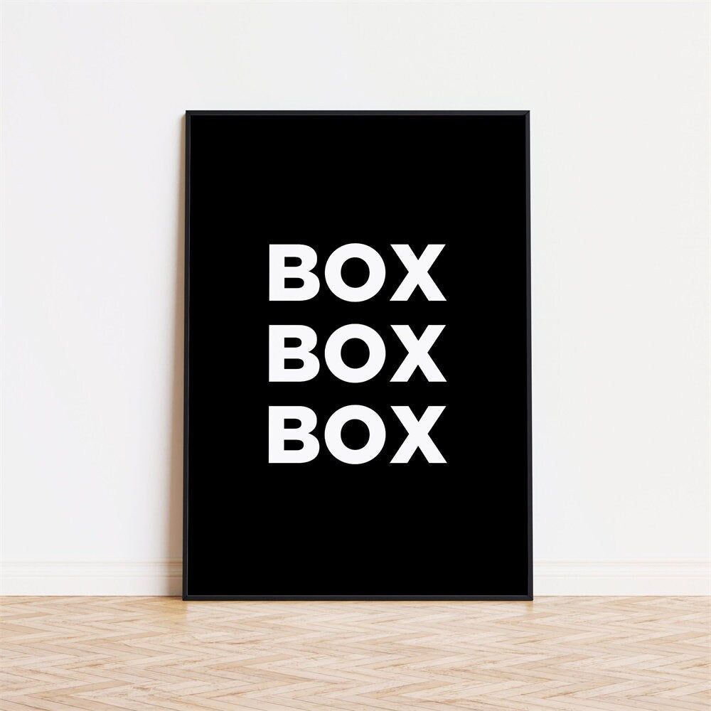 Poster Formel 1 Sprüche I Deko Print ohne Rahmen