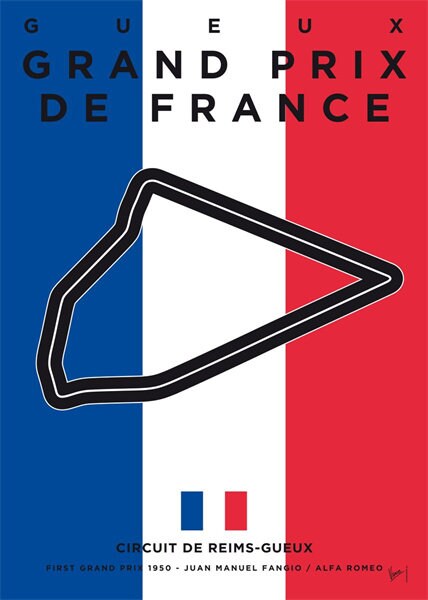 Poster Formel 1 Rennstrecke Länder Flaggen I Deko Print ohne Rahmen