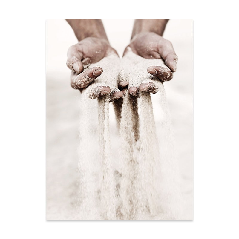 Poster Islamische Kalligraphie Boho Abstrakt I Wandbilder Wohnzimmer & Schlafzimmer I Deko Print Bilder I ohne Rahmen