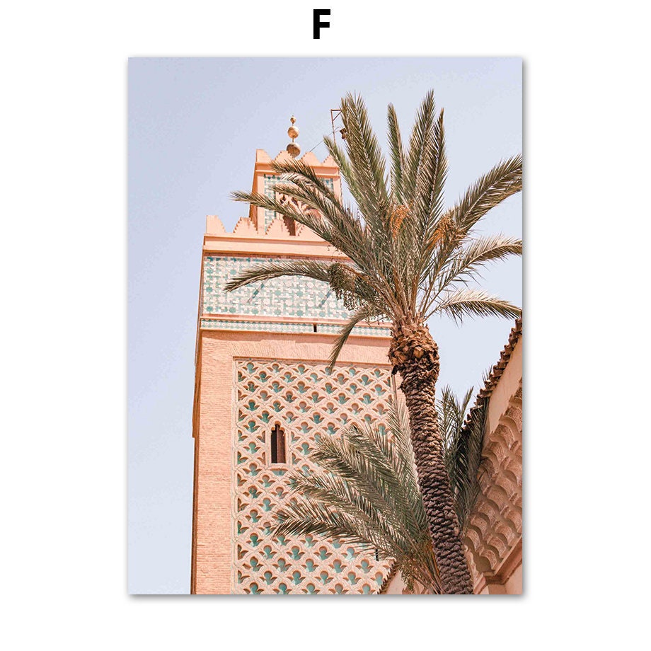 Poster Islam Abu Dhabi Moschee Arabische Architektur I Wandbilder Wohnzimmer & Schlafzimmer I Deko Print Bilder I ohne Rahmen