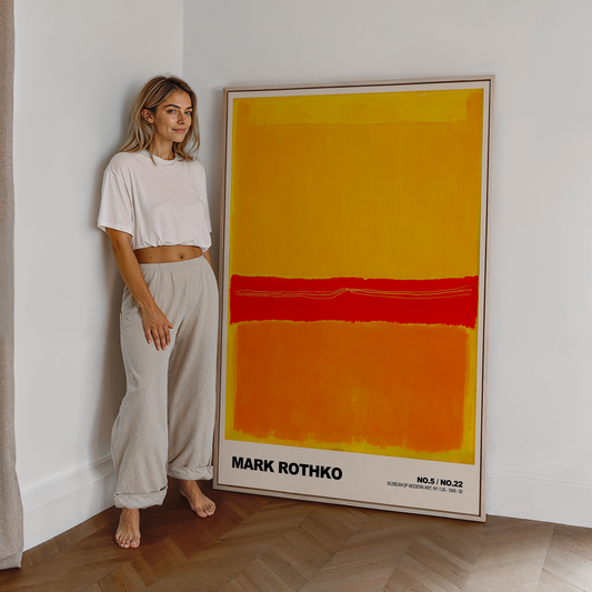 Poster Mark Rothko · No.5 / No.22 · Abstrakter Expressionismus, Farbfeld · Print ohne Rahmen